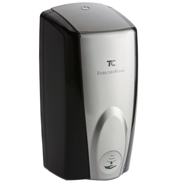 TC Rubbermaid Fg450034 Wall Mount Manual Foam Soap Black Dispenser 800ml for sale online 