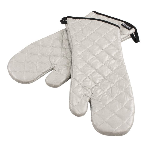 San Jamar 801SG17 17" Silicone-Coated Freezer / Oven Mitt