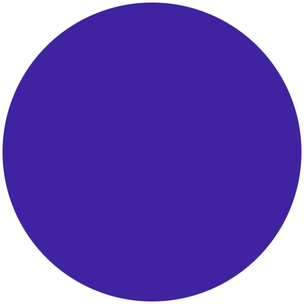 A purple circle with white lines around it.