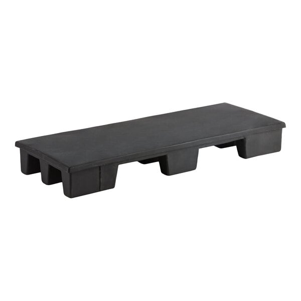Regency 48" x 18" x 6" Black Plastic Display Base / Spot Merchandiser - 1000 lb. Capacity