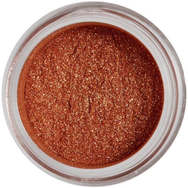 A jar of Roxy & Rich Intense Rose Gold Sparkle Dust.