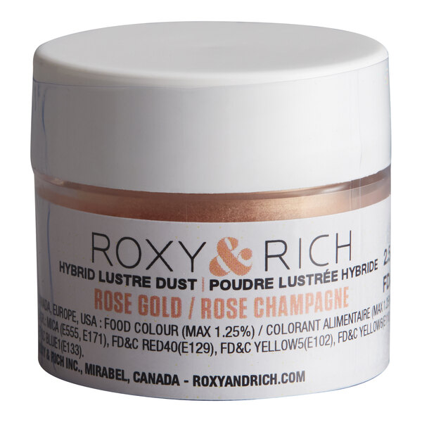 Roxy & Rich 2.5 Gram Rose Gold Lustre Dust