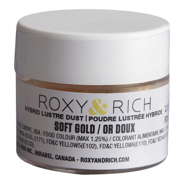 Roxy & Rich 2.5 Gram Soft Gold Lustre Dust