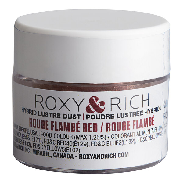 Roxy & Rich 2.5 Gram Rouge Flambe Red Lustre Dust