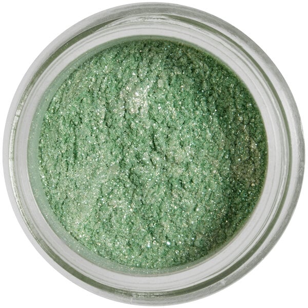 A jar of Roxy & Rich Honeydew Sparkle Dust on a white background.