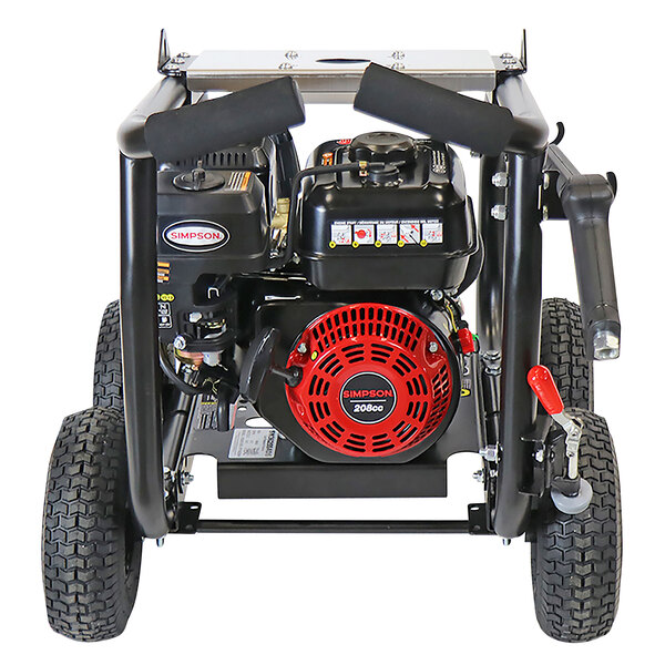 Simpson 65202 Super Pro Pressure Washer with Roll Cage, Simpson Engine, and 25' Hose 3600 PSI