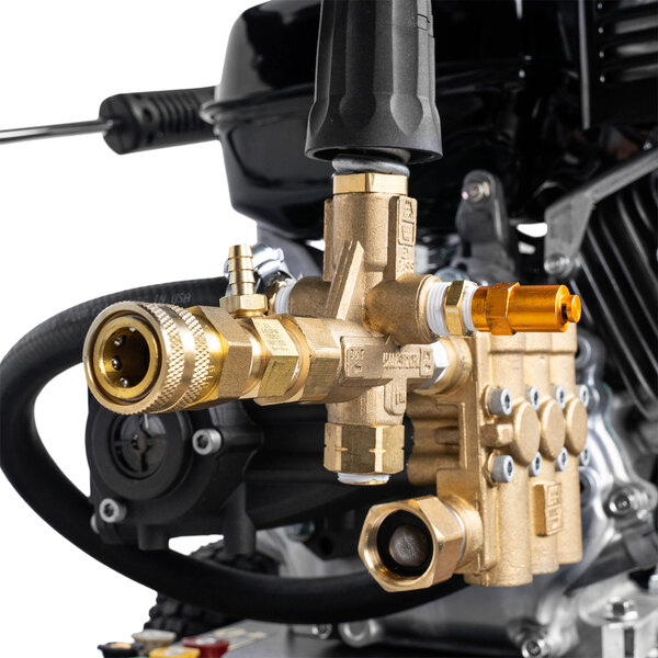 a close up of a machine