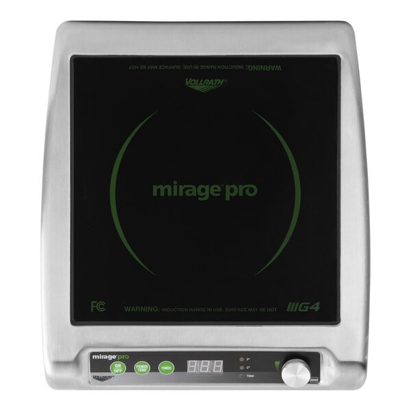 Vollrath 59500P Mirage® Pro Countertop Induction Cooker - 120V, 1800W