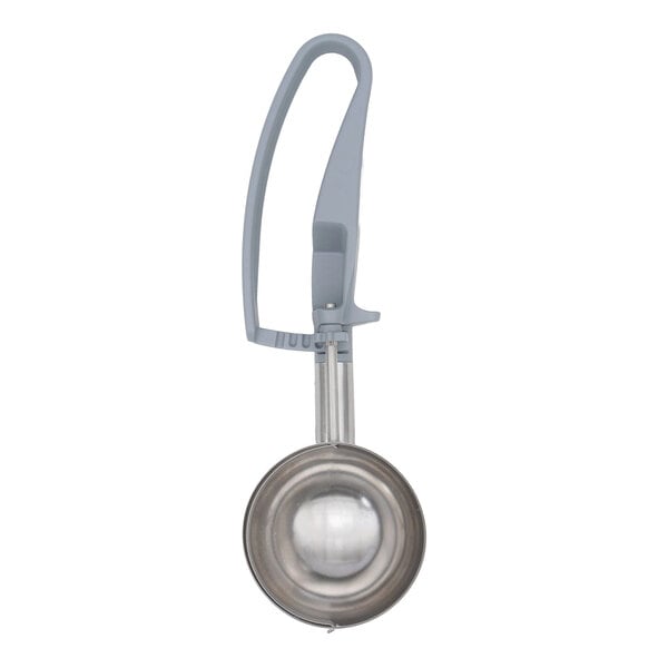 Vollrath 47391 Jacob's Pride® #8 Gray Squeeze Handle Disher - 3.7 oz.