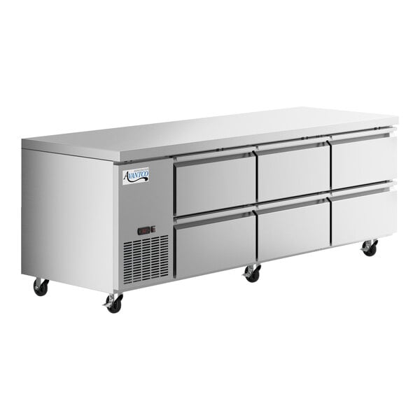 a large stainless steel refrigerator