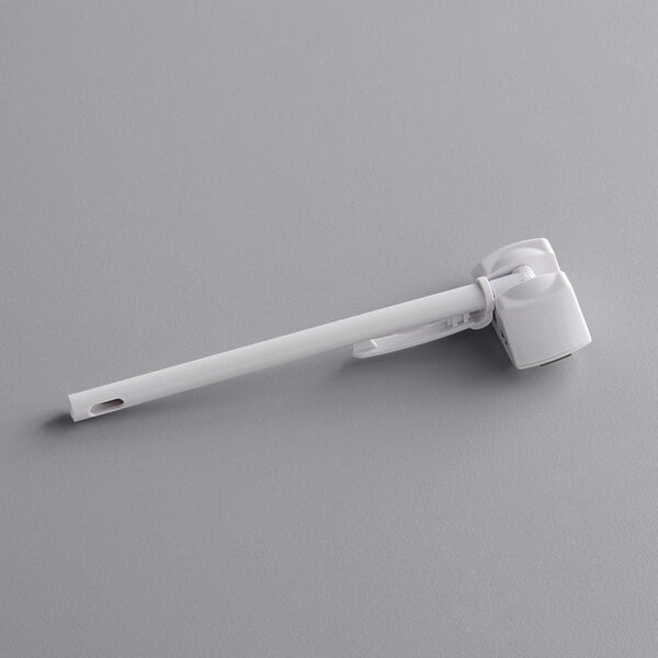 A Cooper-Atkins digital pocket probe thermometer with a white handle.