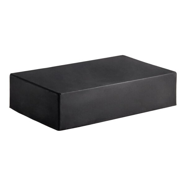 Regency 24" x 15" x 6" Black Plastic End Cap / Spot Merchandiser - 1000 lb. Capacity