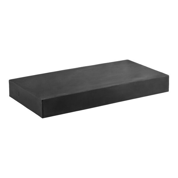 Regency 48" x 24" x 6" Black Plastic End Cap / Spot Merchandiser - 1000 lb. Capacity