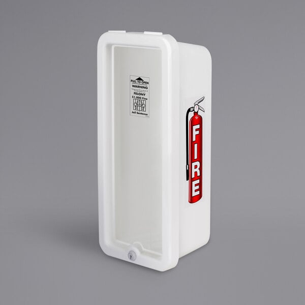 Cato 10501 P Island Chief White Surface Mounted Fire Extinguisher