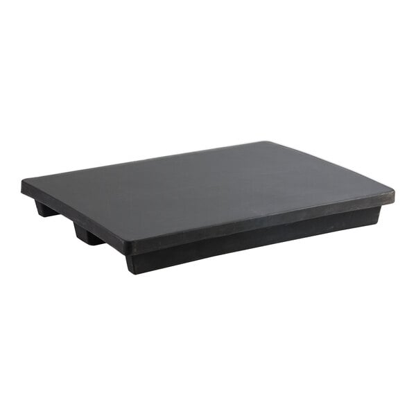 Regency 48" x 36" x 6" Black Plastic Display Base / Spot Merchandiser - 1500 lb. Capacity