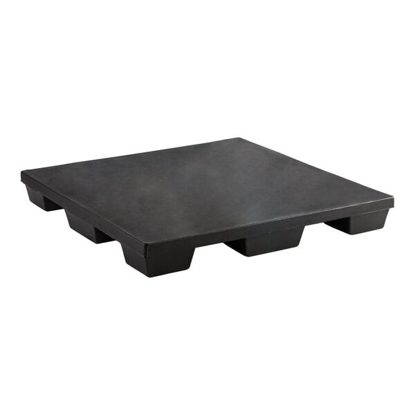 Regency 48" x 48" x 6" Black Plastic Display Base / Spot Merchandiser - 2000 Capacity