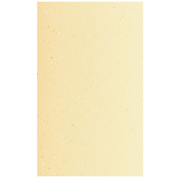 Yellow menu paper with a Southwest Fiesta border design.