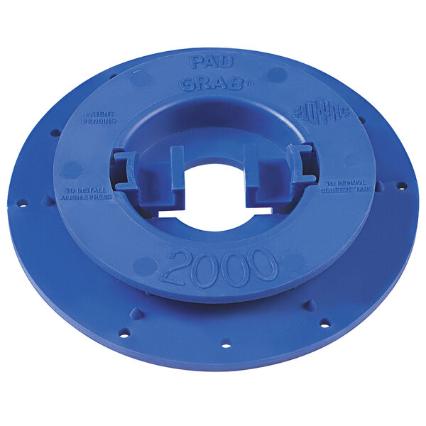Carlisle 363523 Pad Grab 2000 Blue Plastic Pad Holder