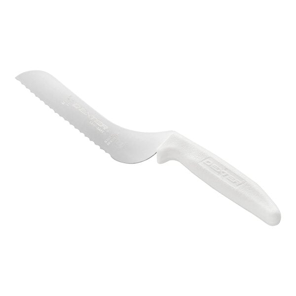 Dexter-Russell Sani-Safe 5" Scalloped Offset Bread Knife 13603