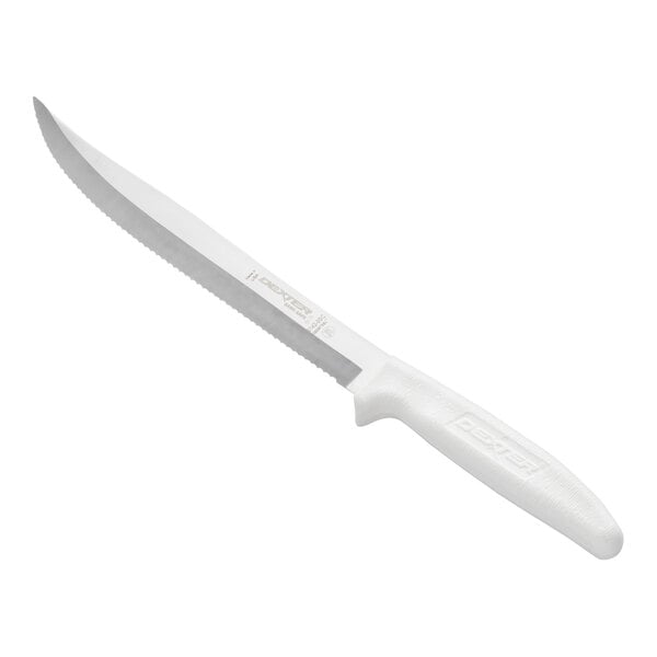 Dexter-Russell Sani-Safe 8" Scalloped Utility Slicing Knife 13553