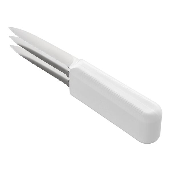 Dexter-Russell Sani-Safe 3 1/4" 3-Blade Bread Scoring Knife 15753