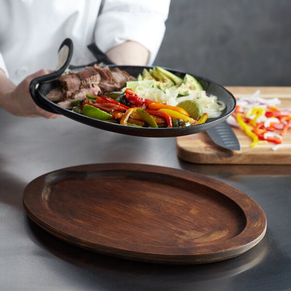 a plate of food on a table