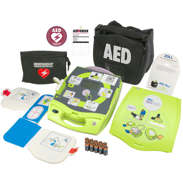Zoll AED Plus Automatic AED with Text and Voice
