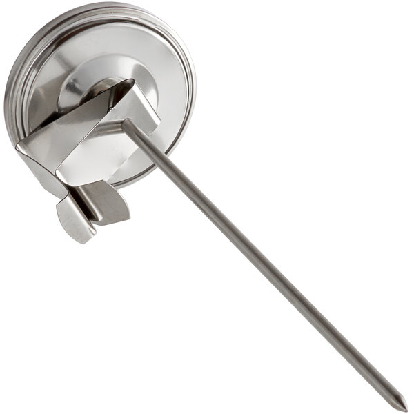 A Cooper-Atkins stainless steel thermometer with a long metal probe.