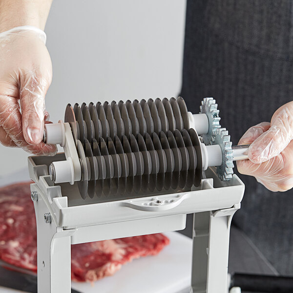 Backyard Pro Butcher Series Jerky Slicer Blade Set for Meat Cubers and  Tenderizers