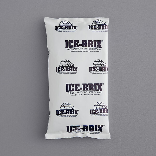 Polar Tech 8 oz Ice Brix Leakproof Cold Pack 3 Pack 