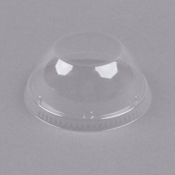 Dart Dlw626 Conex Clear Pet Dome Lid With 2 Hole 100 Pack