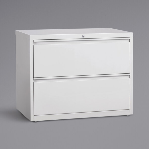 Hirsh Industries 23700 Hl8000 Series White Two Drawer Lateral
