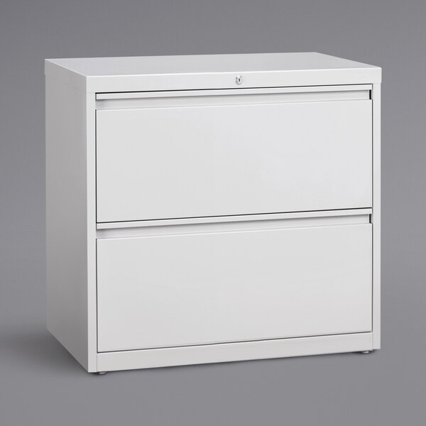 Hirsh Industries 23696 Hl8000 Series White Two Drawer Lateral