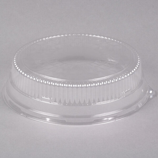 a clear plastic container with a lid