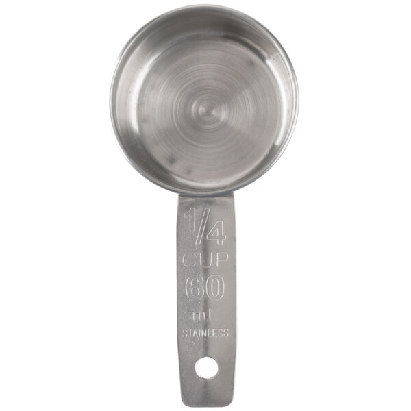 Tablecraft 724a 1 4 Cup Stainless Steel Measuring Cup