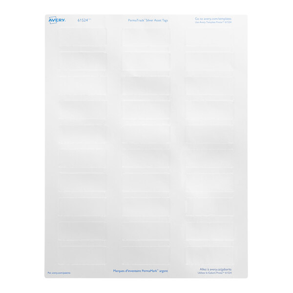 A white rectangular paper with blue metallic rectangles.