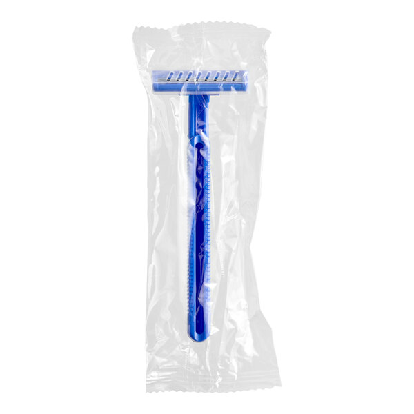 Novo Essentials Blue Twin Blade Disposable Razor - 100/Pack