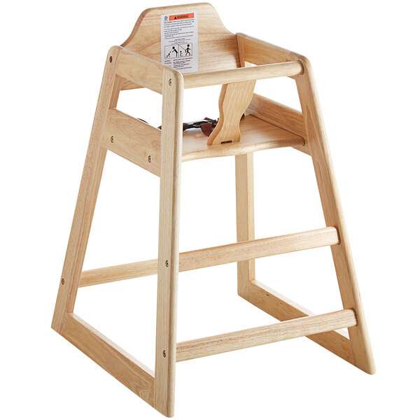 Wooden High Chair Free shipping 