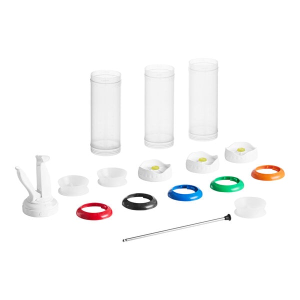 The white rectangular FIFO Innovations Portion Pal Portion Control Dispenser Starter Kit.