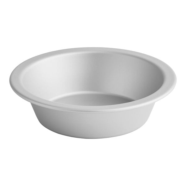 Fat Daddio's PIE-6 ProSeries 6" x 1 1/2" Deep Dish 18 Gauge Anodized Aluminum Pie Pan
