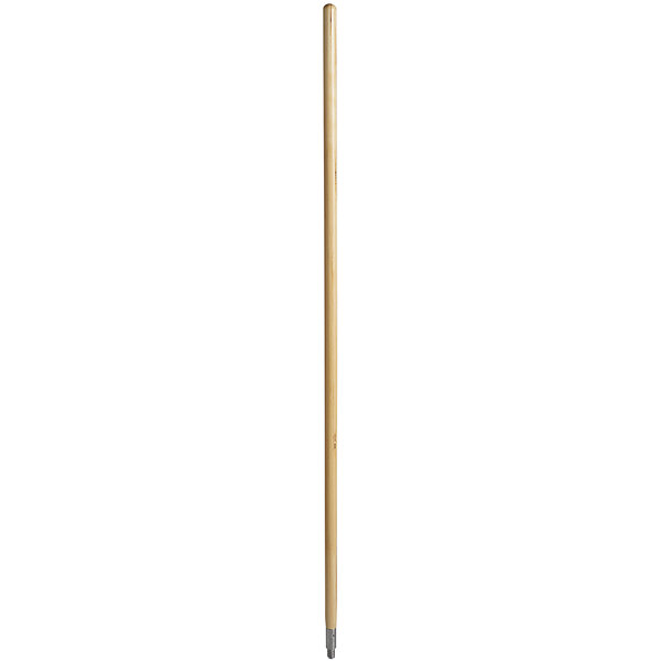 Continental M105060 60" Threaded Wood Broom Handle 1 1/8" Diameter