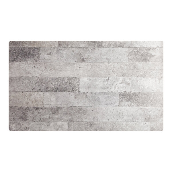 Lancaster Table & Seating Excalibur 28" x 48" Rectangular Table Top with Textured Toscano Finish