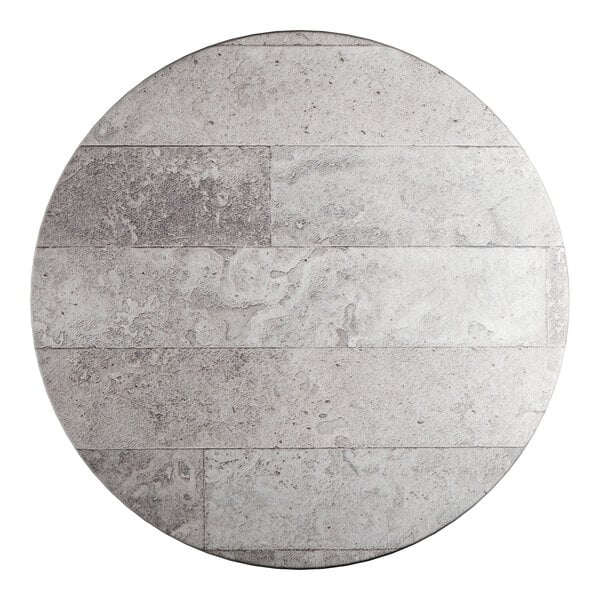 Lancaster Table & Seating Excalibur 36" Round Table Top with Textured Toscano Finish