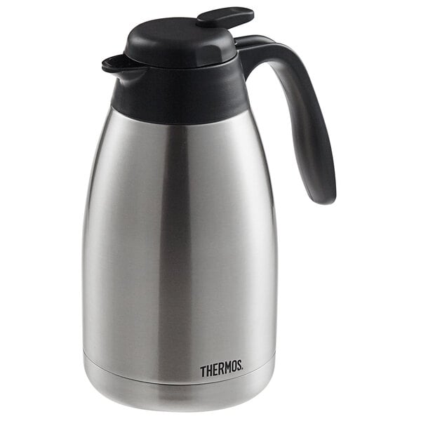 Vacuum Hot Drinks Jug 1.5L Insulated Stainless Steel Tea Coffee Dispenser NEW 