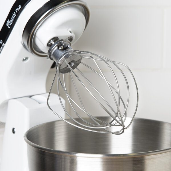Egg Heavy Cream Beater Cakes Mayonnaise Whisk Dishwasher Safe K45WW Wire Whip Attachment Fits KitchenAid Tilt-Head Stand Mixer 6-Wire Whisk Whip Replace Stainless Steel