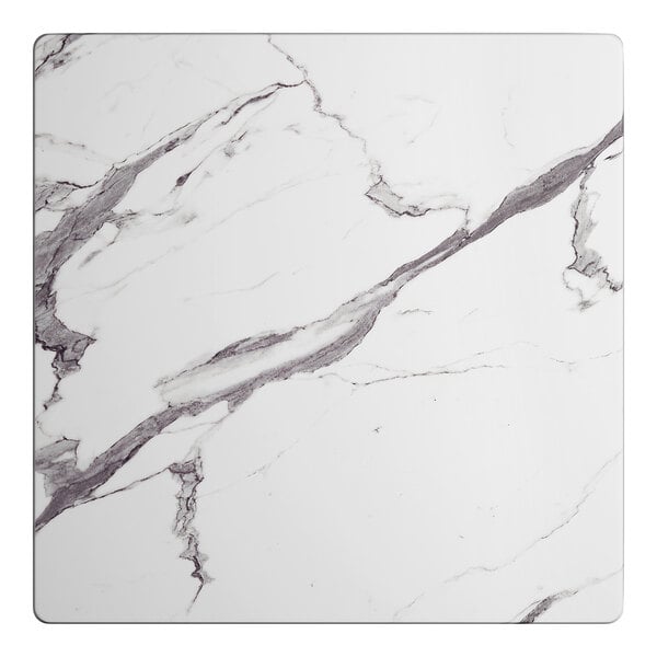 Lancaster Table & Seating Excalibur 24" x 24" Square Table Top with Smooth Versilla Finish