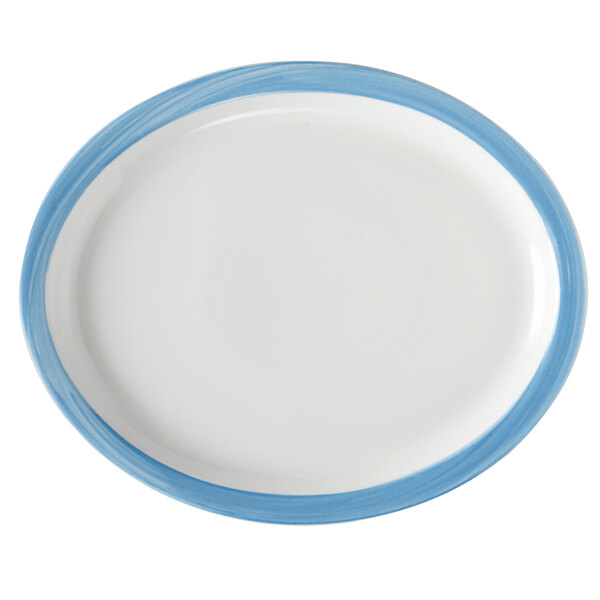 a white plate with a white background