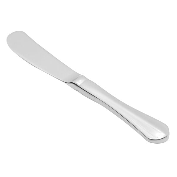 A Fortessa stainless steel butter knife with a silver finish.