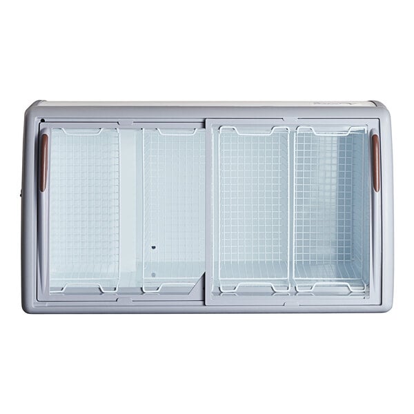 a close-up of a refrigerator