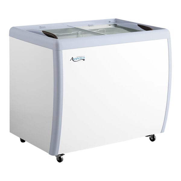 Avantco DFF9-HCL 39" Customizable Flat Top Display Ice Cream Freezer
